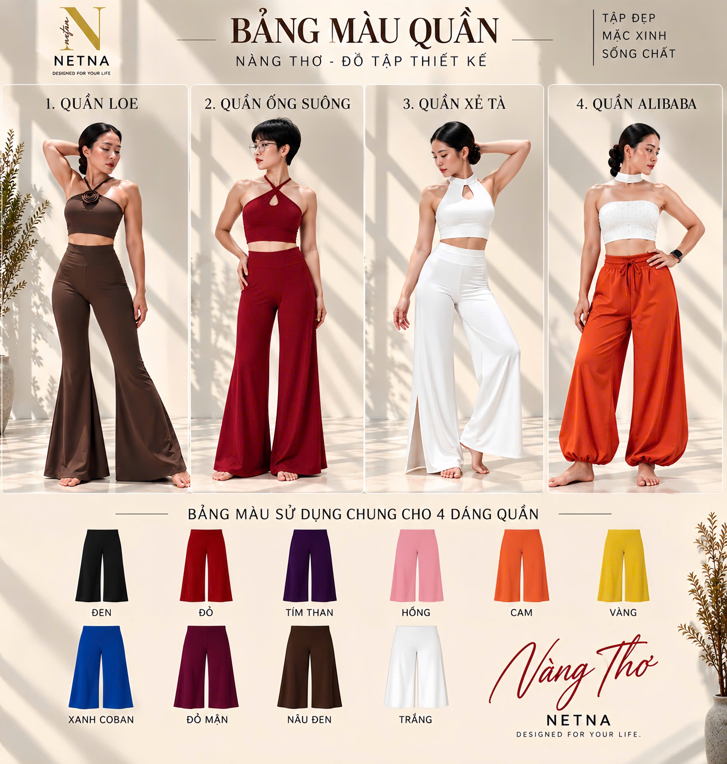 Quần Dài Ống Loe - Thiết Kế - Image 2