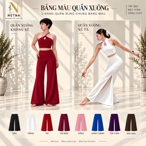 Quần Dài Ống Suông - Thiết Kế