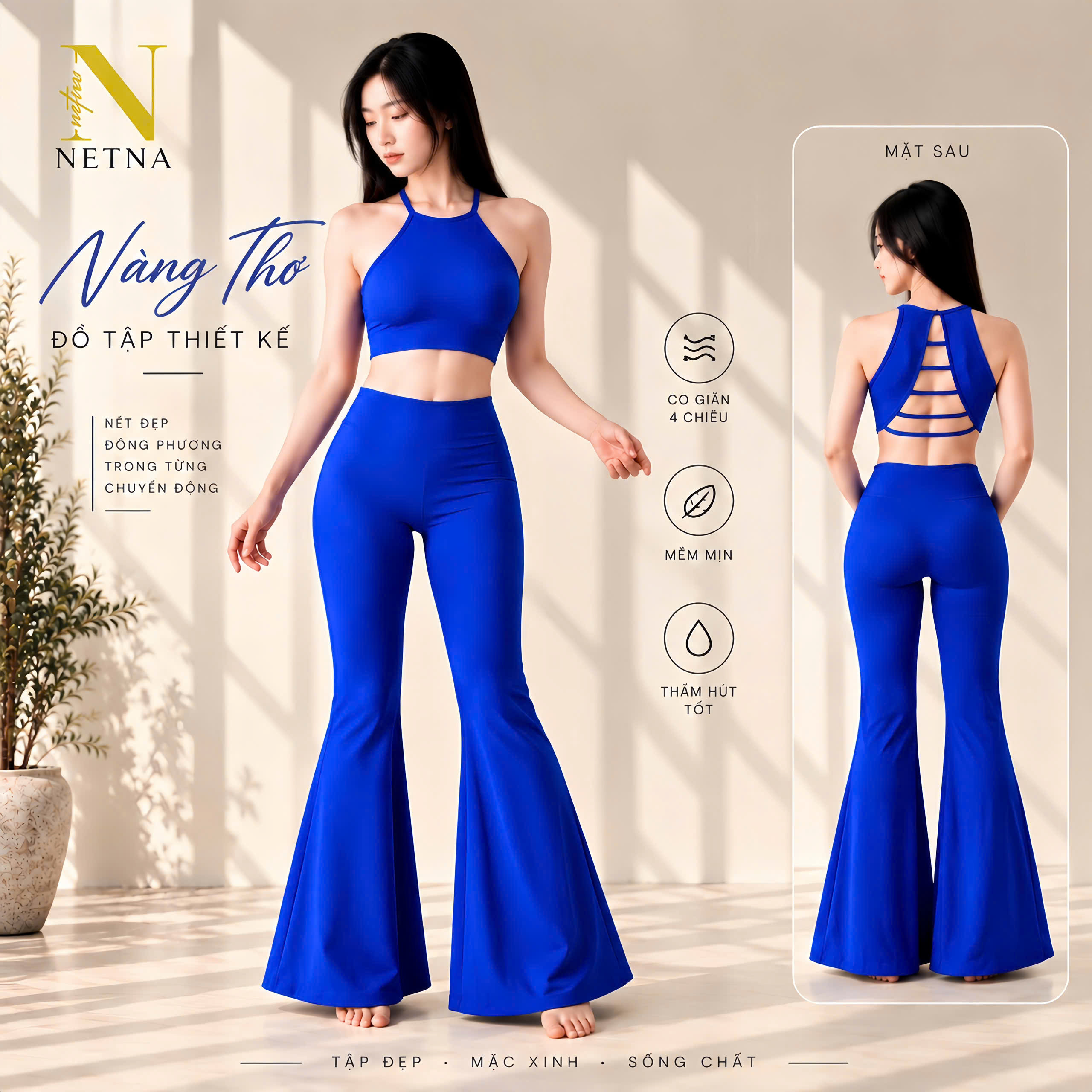 Áo Đan Dây Lưng - Thiết Kế
