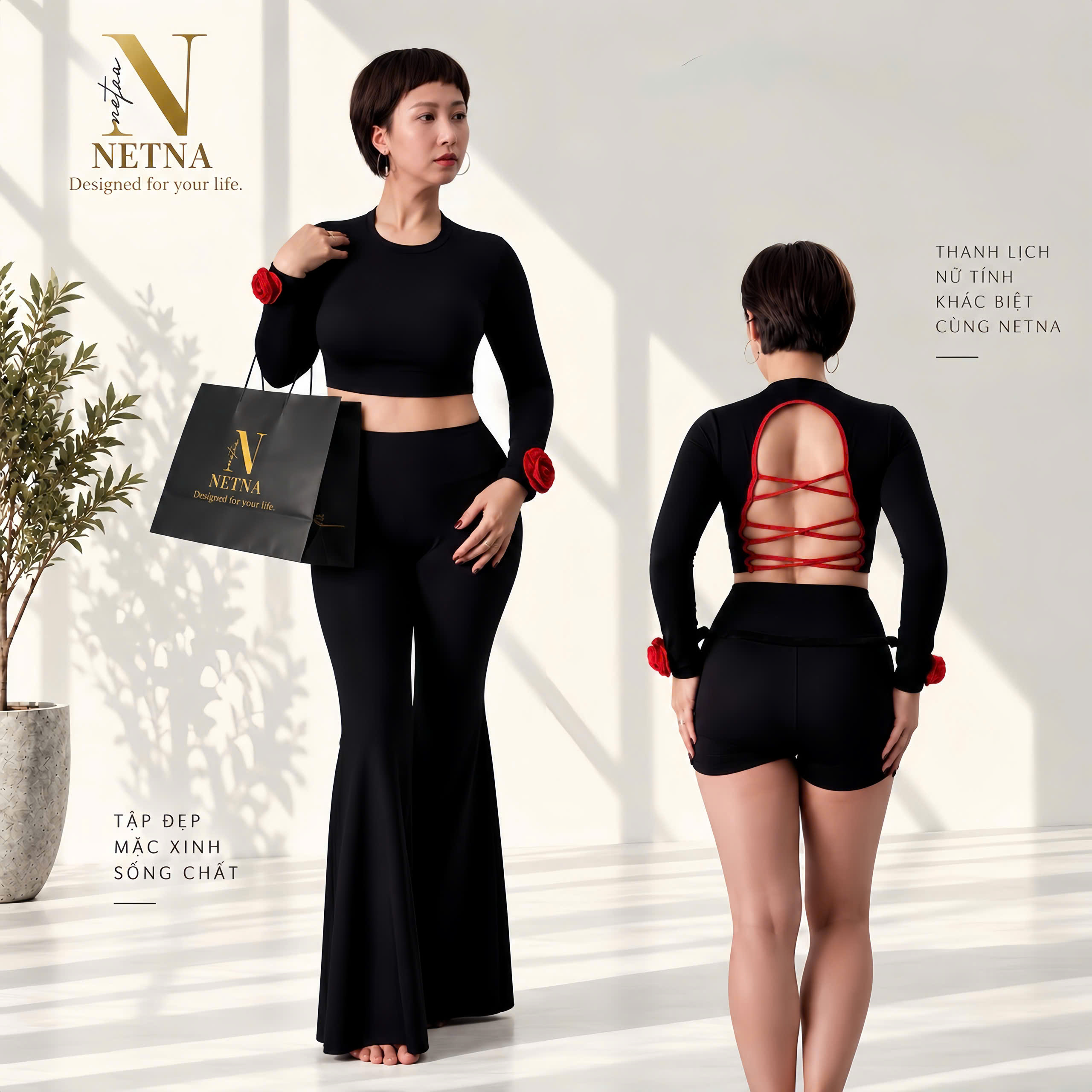 Áo Xuân Thiết Kế Đính Hoa - Thiết Kế - Image 3