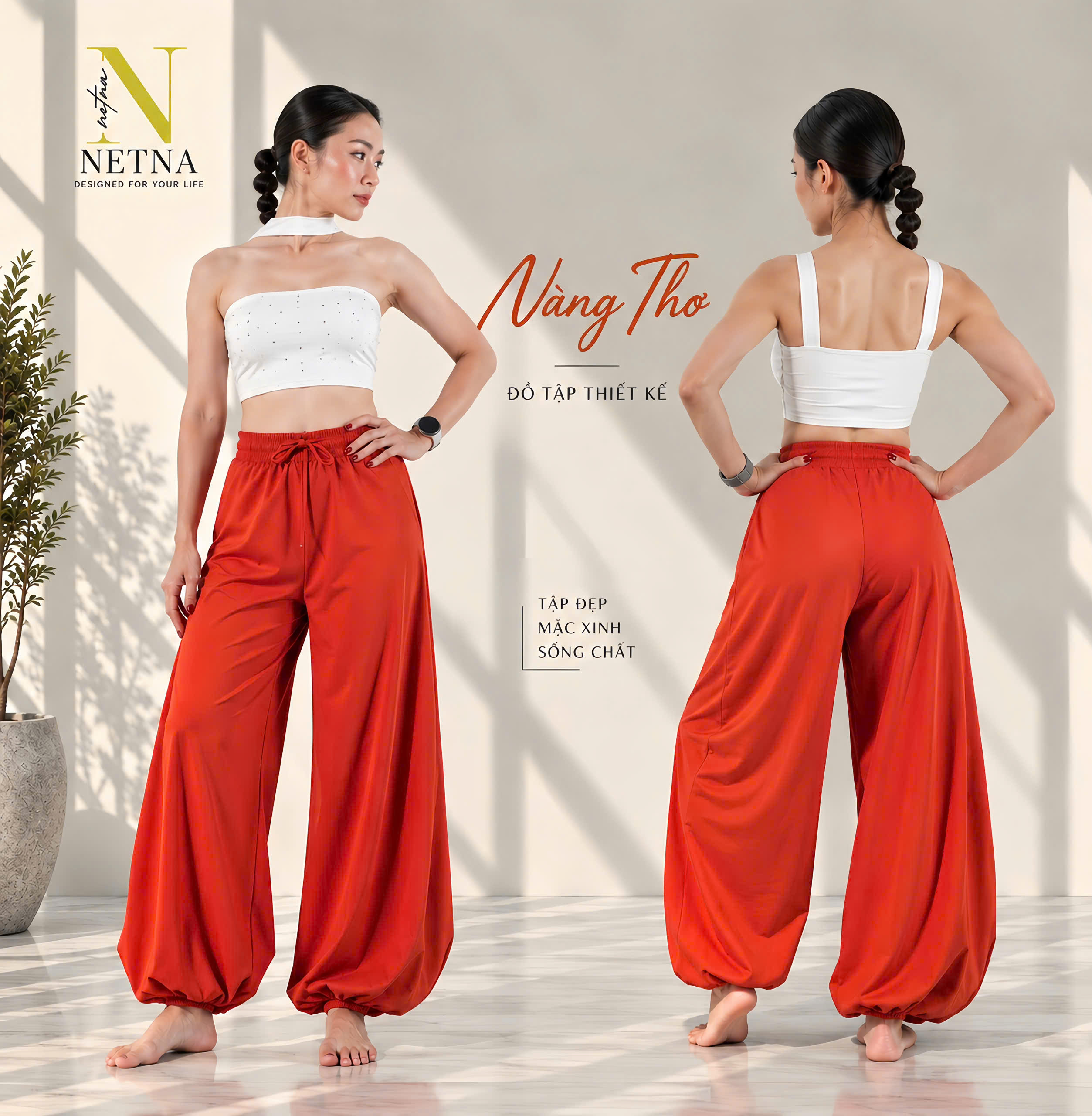 Quần Dài Alibaba - Thiết Kế