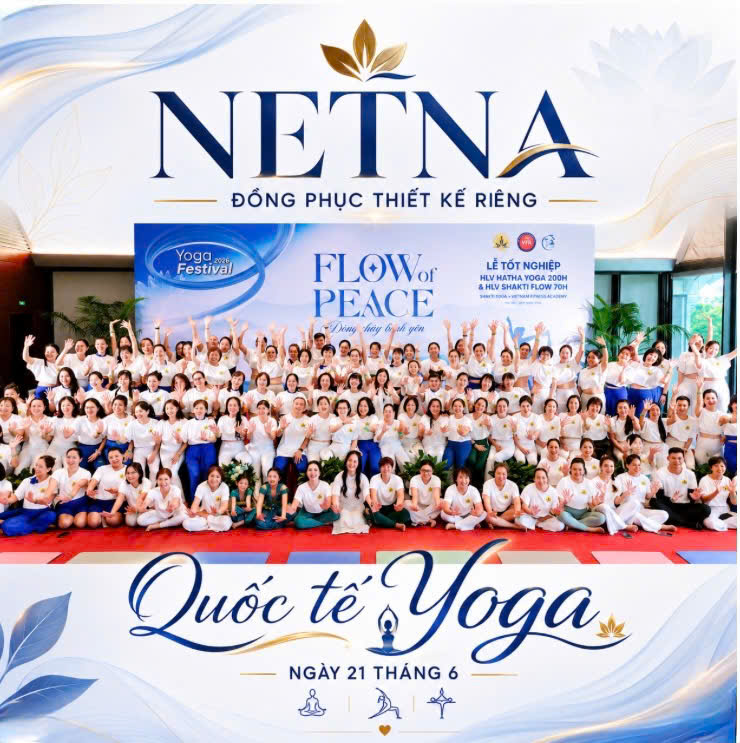 Hưởng ứng ngày quốc tế yoga cùng thương hiệu NETNA