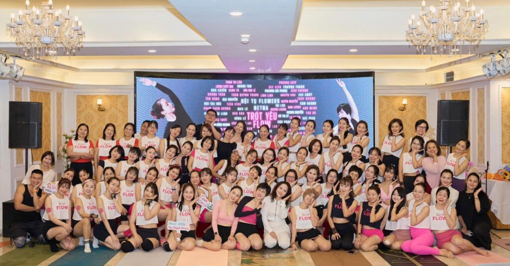 Sự kết hợp giữa 2 gu flow khác nhau tại workshop Move With Pink cùng thương hiệu NETNA