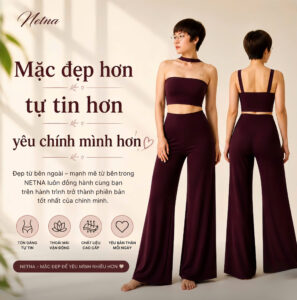 Đồ tập thiết kế cao cấp NETNA truyền cảm hứng yêu bản thân cho phái đẹp