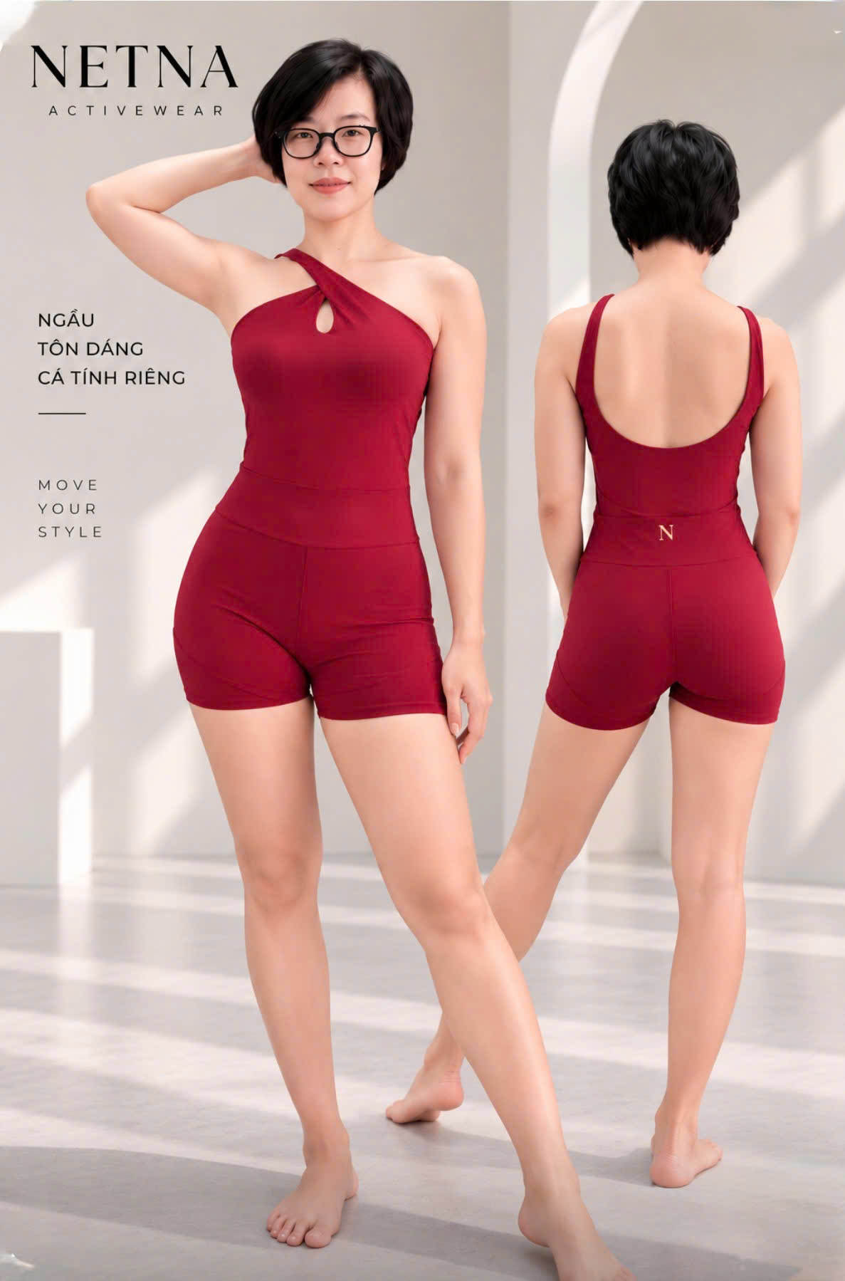 Jumpsuit Giọt Nước NETNA - Thiết Kế