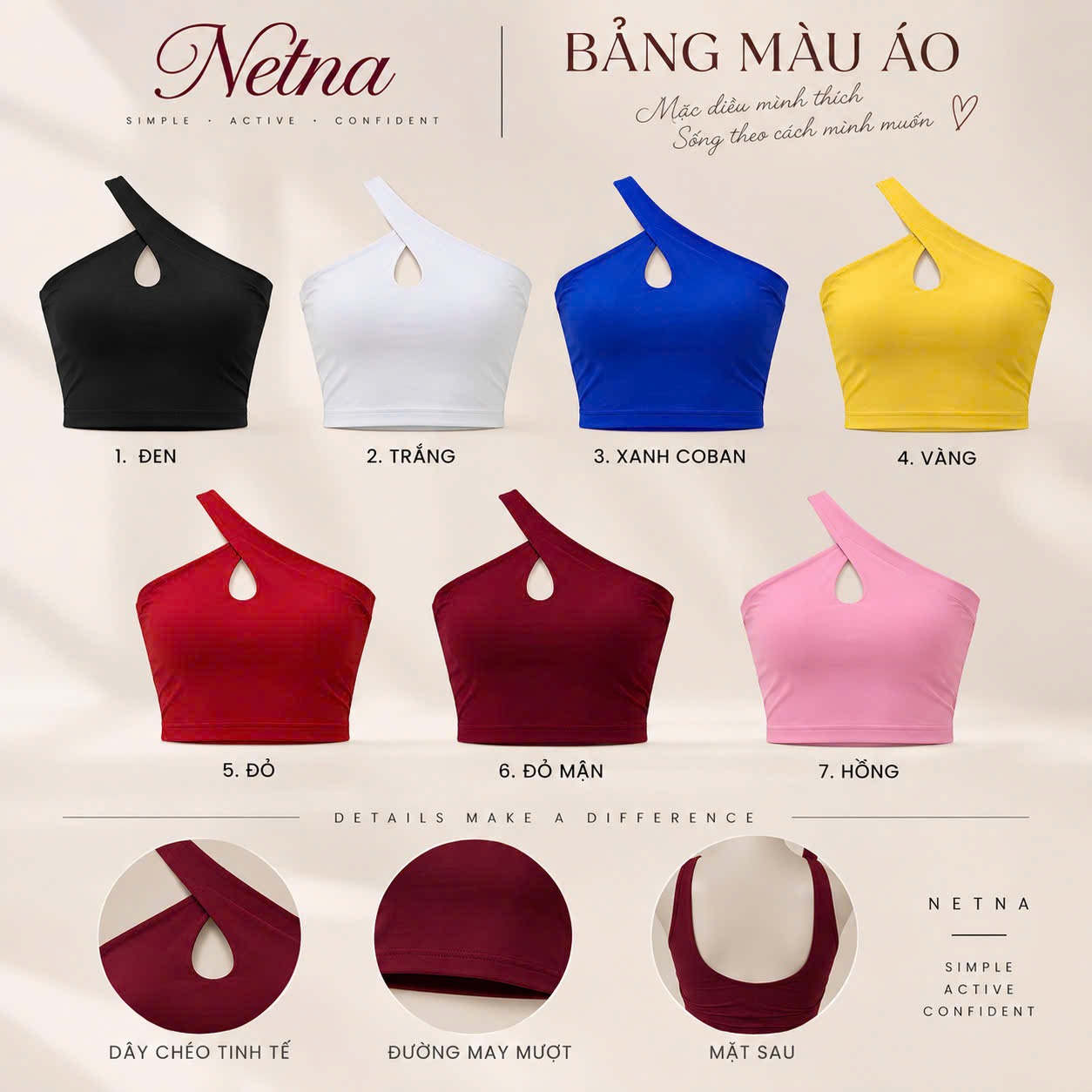Áo Giọt Nước NETNA - Thiết Kế