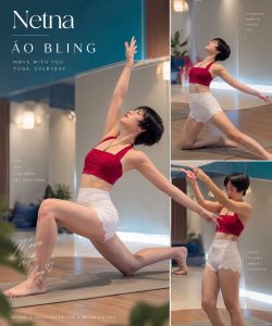 Áo BLING lấp lánh phối cùng quần đùi Quảng Châu rút dây hông tôn dáng NETNA