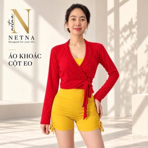 Áo Choàng Nơ Cột Eo - Thiết Kế
